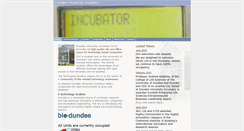 Desktop Screenshot of dundeeincubator.com
